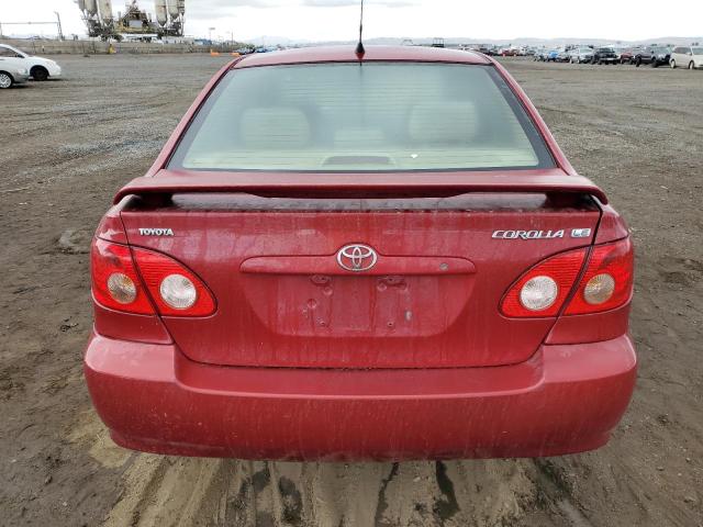 1NXBR30E56Z634557 - 2006 TOYOTA COROLLA CE RED photo 6