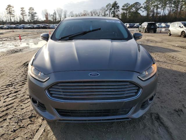 3FA6P0LUXDR182645 - 2013 FORD FUSION SE HYBRID GRAY photo 5