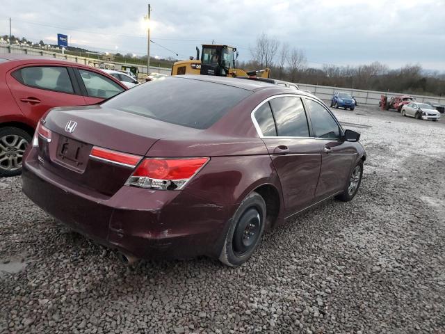 1HGCP2F40BA064648 - 2011 HONDA ACCORD LXP BURGUNDY photo 3