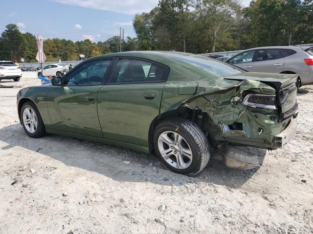 2C3CDXBG5LH140456 - 2020 DODGE CHARGER SXT GREEN photo 2