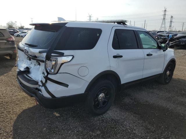 1FM5K8AR2HGE01088 - 2017 FORD EXPLORER POLICE INTERCEPTOR WHITE photo 3