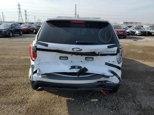 1FM5K8AR2HGE01088 - 2017 FORD EXPLORER POLICE INTERCEPTOR WHITE photo 6