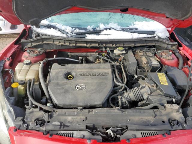 JM1BL1H63A1271242 - 2010 MAZDA 3 S RED photo 11