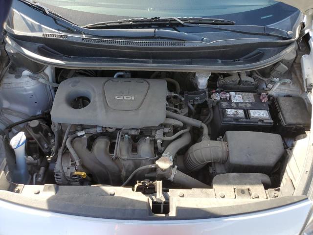 KNADM4A30G6691993 - 2016 KIA RIO LX SILVER photo 11