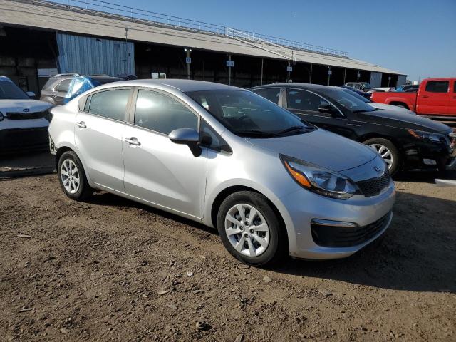 KNADM4A30G6691993 - 2016 KIA RIO LX SILVER photo 4