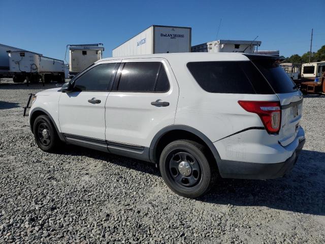 1FM5K8ARXEGC26777 - 2014 FORD EXPLORER POLICE INTERCEPTOR WHITE photo 2