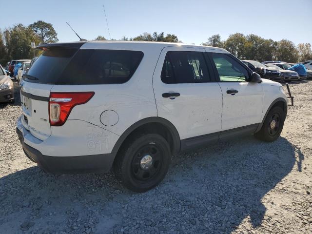 1FM5K8ARXEGC26777 - 2014 FORD EXPLORER POLICE INTERCEPTOR WHITE photo 3
