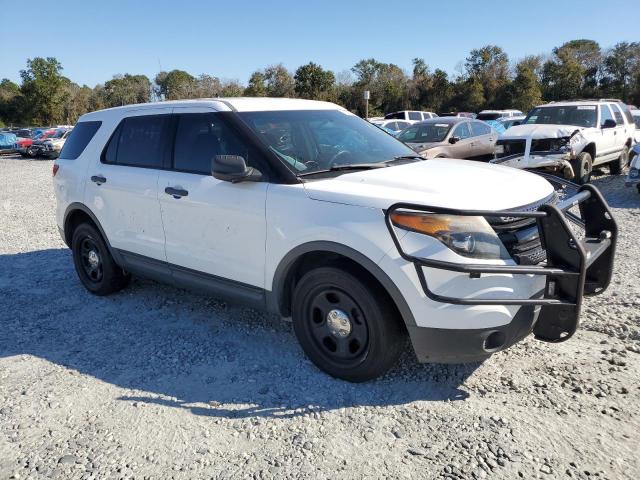 1FM5K8ARXEGC26777 - 2014 FORD EXPLORER POLICE INTERCEPTOR WHITE photo 4