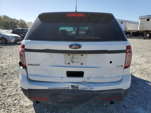 1FM5K8ARXEGC26777 - 2014 FORD EXPLORER POLICE INTERCEPTOR WHITE photo 6