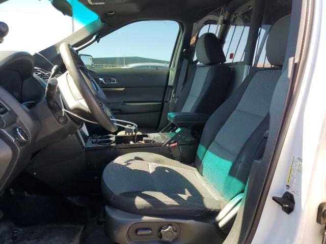 1FM5K8ARXEGC26777 - 2014 FORD EXPLORER POLICE INTERCEPTOR WHITE photo 7