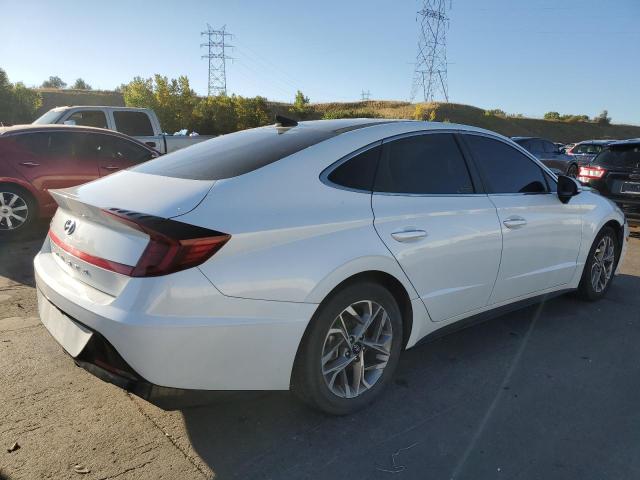 5NPEF4JA7MH102231 - 2021 HYUNDAI SONATA SEL WHITE photo 3