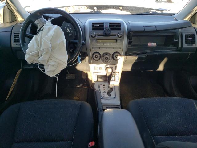 1NXBU4EE8AZ271502 - 2010 TOYOTA COROLLA BASE SILVER photo 8