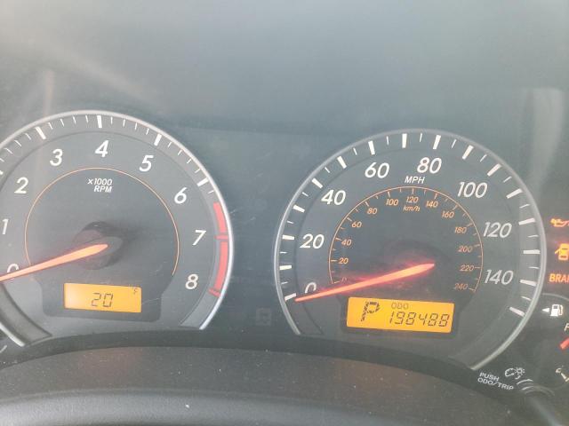 1NXBU4EE8AZ271502 - 2010 TOYOTA COROLLA BASE SILVER photo 9