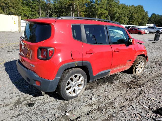 ZACCJABB9JPJ71417 - 2018 JEEP RENEGADE LATITUDE RED photo 3