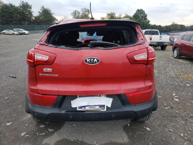 KNDPB3A28C7199952 - 2012 KIA SPORTAGE BASE RED photo 6