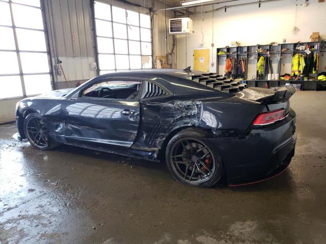 2G1FZ1EP1E9801585 - 2014 CHEVROLET CAMARO ZL1 BLACK photo 2
