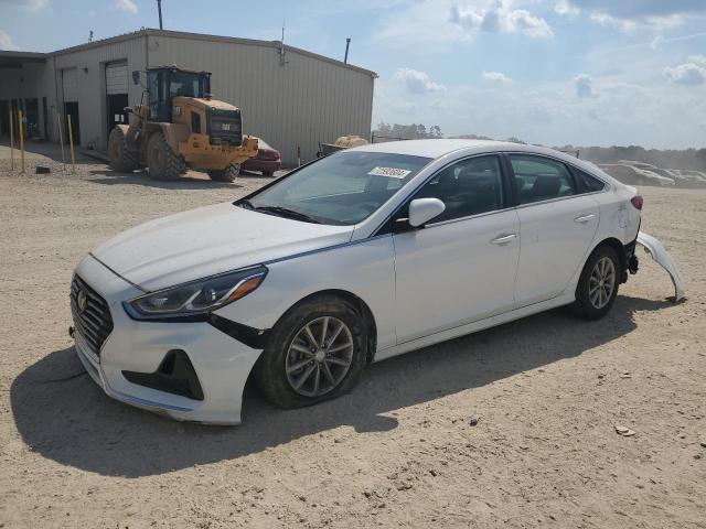 5NPE24AF4KH763638 - 2019 HYUNDAI SONATA SE WHITE photo 1