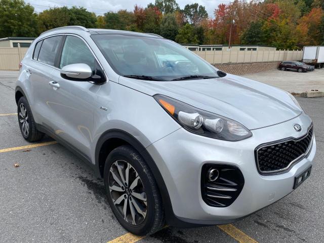 KNDPNCAC8H7283857 - 2017 KIA SPORTAGE EX SILVER photo 4