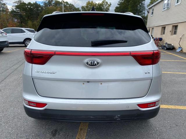 KNDPNCAC8H7283857 - 2017 KIA SPORTAGE EX SILVER photo 6