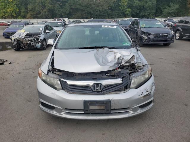 2HGFB2F94CH538966 - 2012 HONDA CIVIC EXL SILVER photo 5