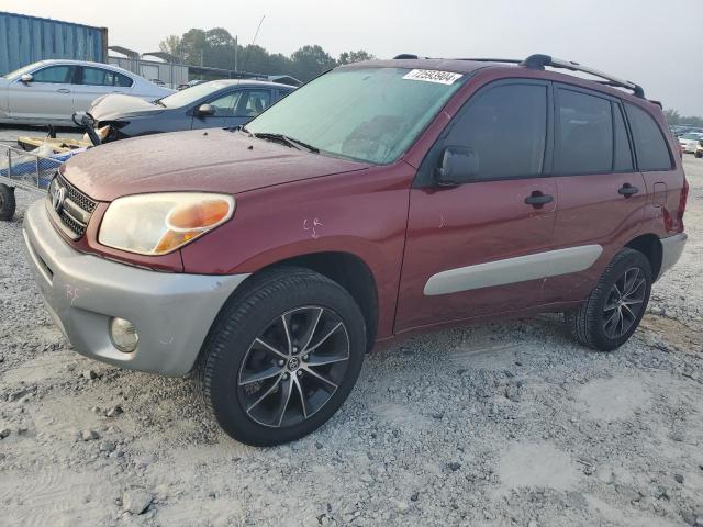 JTEGD20V940002325 - 2004 TOYOTA RAV4 BURGUNDY photo 1