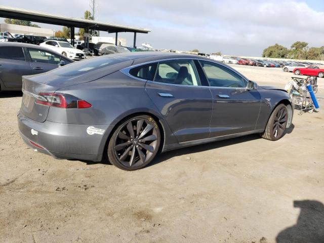 5YJSA1DN2DFP21526 - 2013 TESLA MODEL S Մոխրագույն լուսանկար 3