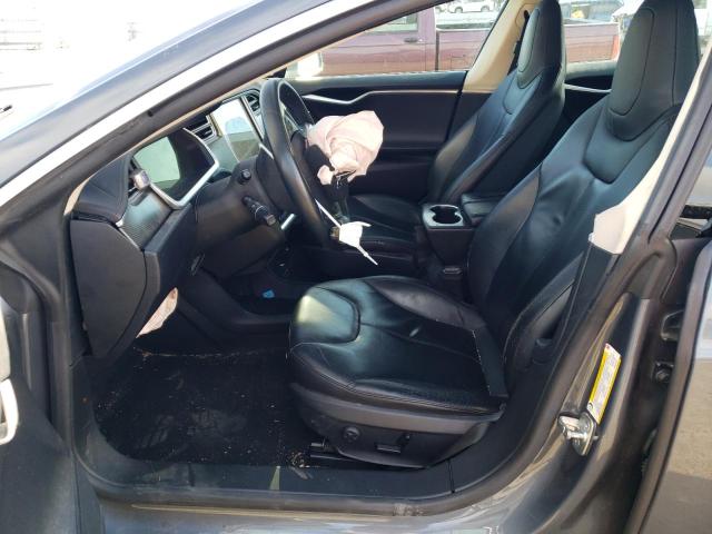 5YJSA1DN2DFP21526 - 2013 TESLA MODEL S Մոխրագույն լուսանկար 7