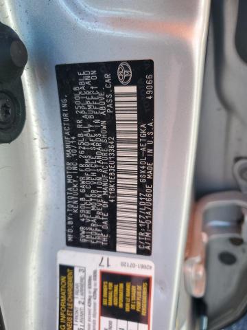 4T1BK1EB3EU133642 - 2014 TOYOTA AVALON BASE 银色 照片 12