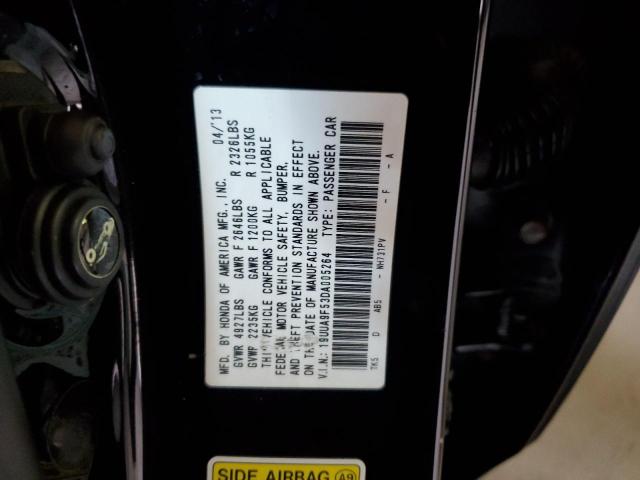 19UUA9F53DA005264 - 2013 ACURA TL TECH BLACK photo 12