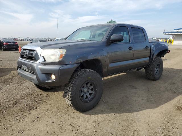 3TMJU4GN8FM189388 - 2015 TOYOTA TACOMA DOUBLE CAB PRERUNNER GRAY photo 1