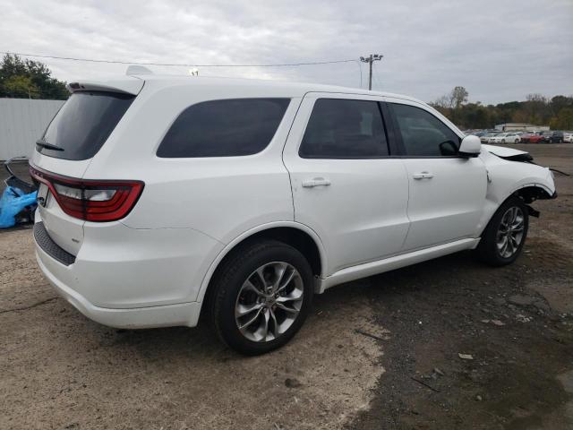 1C4RDJDG5LC394722 - 2020 DODGE DURANGO GT WHITE photo 3