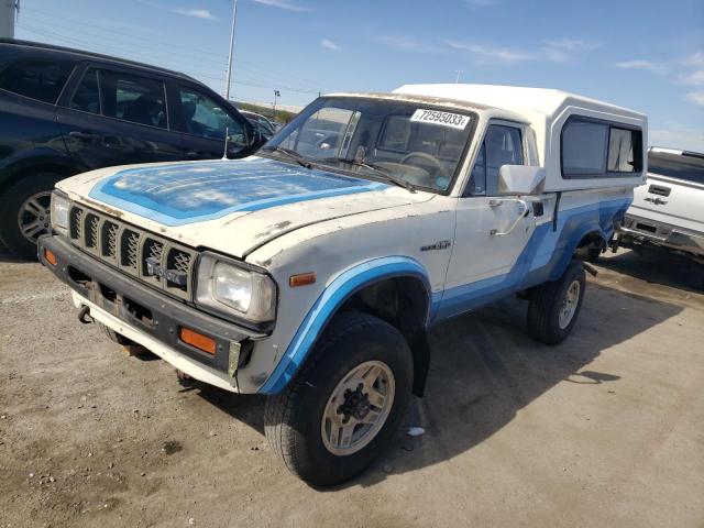 JT4RN48D4C0032946 - 1982 TOYOTA PICKUP RN48 BLUE photo 1