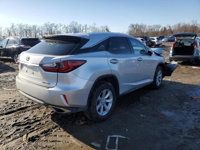 2T2BZMCA2GC023902 - 2016 LEXUS RX 350 BASE SILVER photo 3