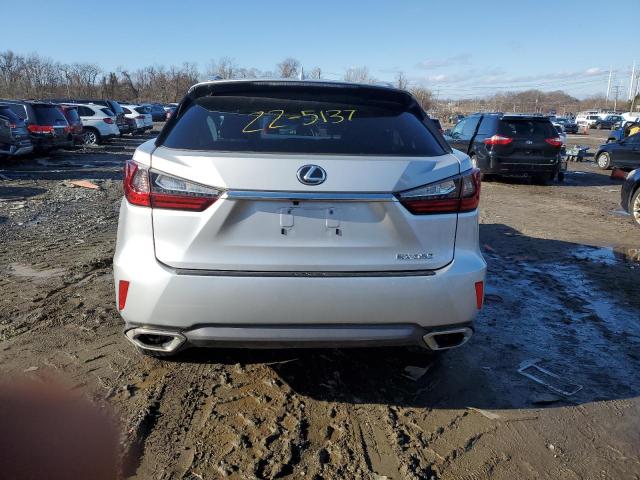 2T2BZMCA2GC023902 - 2016 LEXUS RX 350 BASE SILVER photo 6