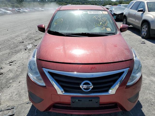 3N1CN7AP8GL901703 - 2016 NISSAN VERSA S MAROON photo 5