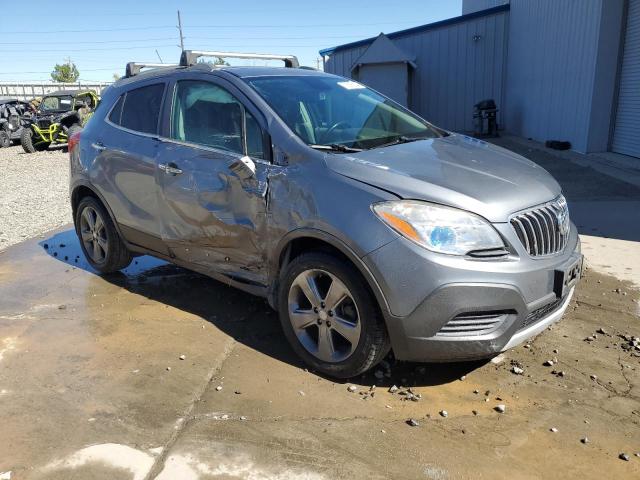 KL4CJESB7EB696125 - 2014 BUICK ENCORE GRAY photo 4