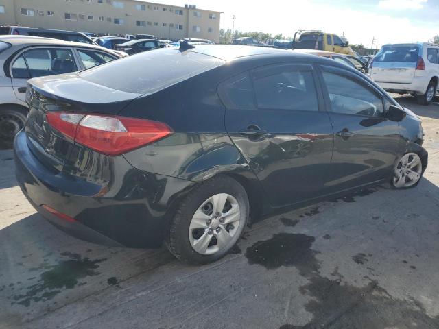 KNAFK4A66F5269661 - 2015 KIA FORTE LX BLACK photo 3