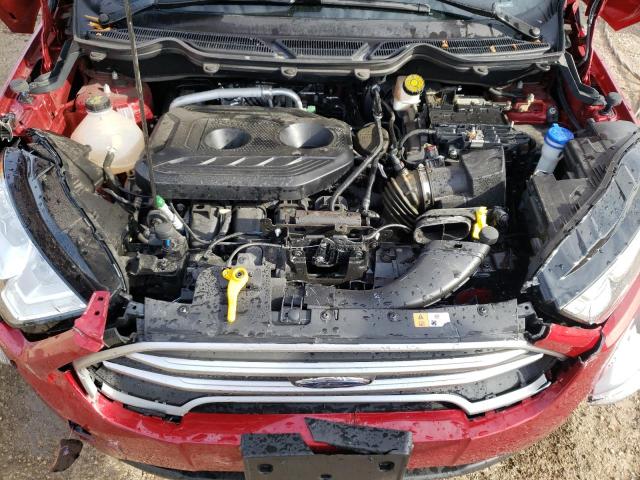 MAJ6P1UL5JC203455 - 2018 FORD ECOSPORT SE RED photo 11