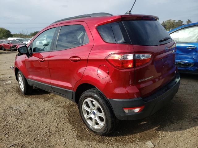 MAJ6P1UL5JC203455 - 2018 FORD ECOSPORT SE RED photo 2