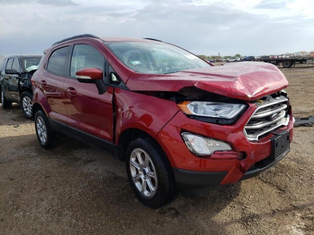 MAJ6P1UL5JC203455 - 2018 FORD ECOSPORT SE RED photo 4
