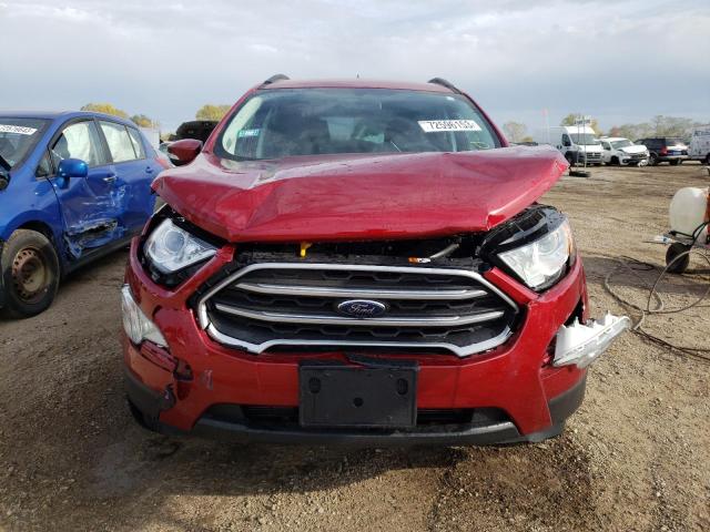 MAJ6P1UL5JC203455 - 2018 FORD ECOSPORT SE RED photo 5