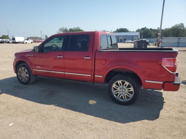 1FTFW1CT8CFB24247 - 2012 FORD F150 SUPERCREW RED photo 2