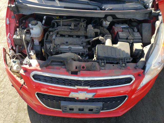 KL8CC6S95FC802790 - 2015 CHEVROLET SPARK 1LT RED photo 11