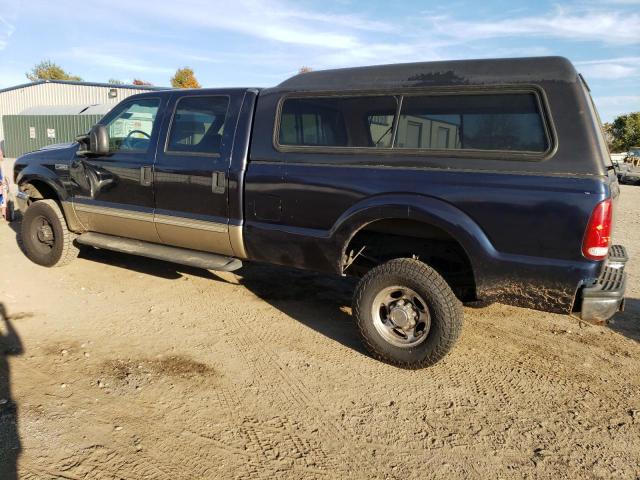 1FTSW31F1YED25055 - 2000 FORD F350 SRW SUPER DUTY BLUE photo 2