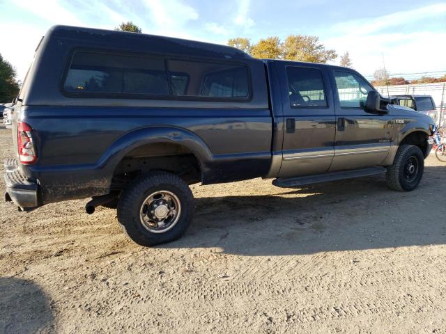 1FTSW31F1YED25055 - 2000 FORD F350 SRW SUPER DUTY BLUE photo 3