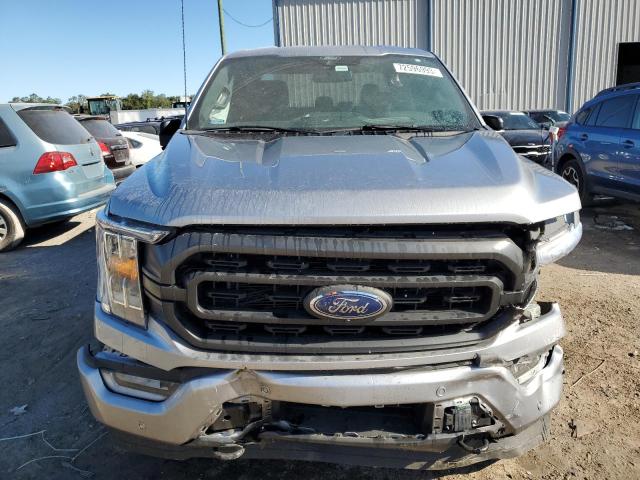 1FTFW1E80NKD18175 - 2022 FORD F150 SUPERCREW SILVER photo 5