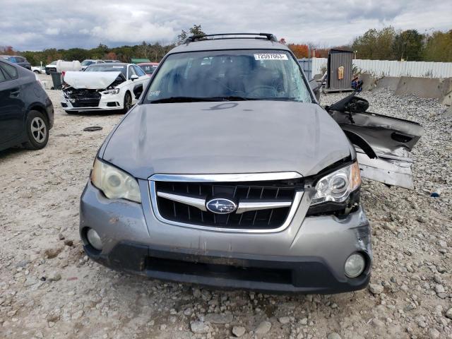 4S4BP61C287333637 - 2008 SUBARU OUTBACK 2.5I SILVER photo 5