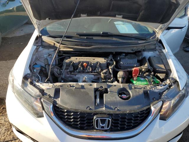 19XFB2F9XEE082243 - 2014 HONDA CIVIC EXL WHITE photo 11