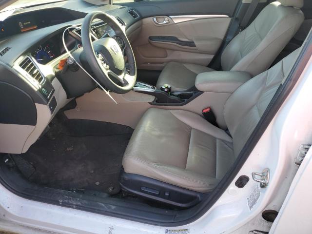 19XFB2F9XEE082243 - 2014 HONDA CIVIC EXL 白色 照片 7