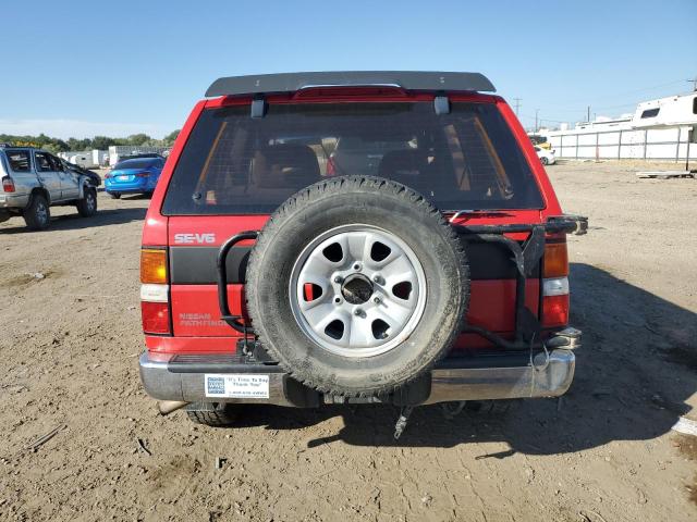 JN8HD17Y1SW035613 - 1995 NISSAN PATHFINDER LE RED photo 6
